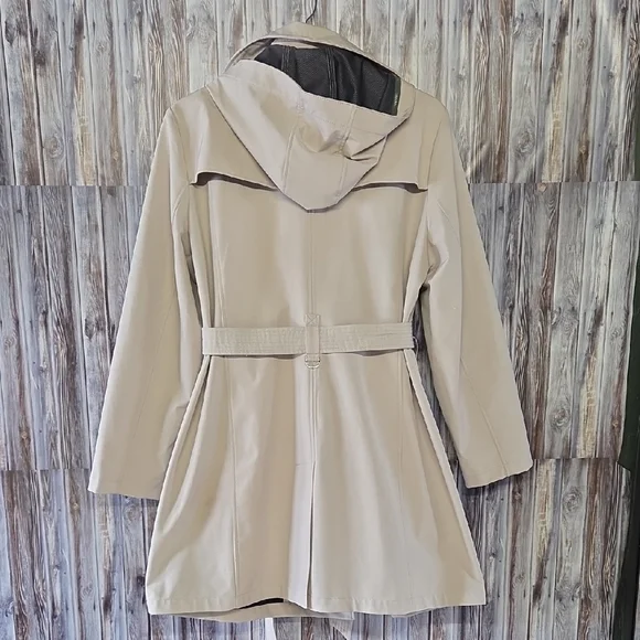 Calvin Klein Beige Trench Coat Size XXL - Picture 2 of 9